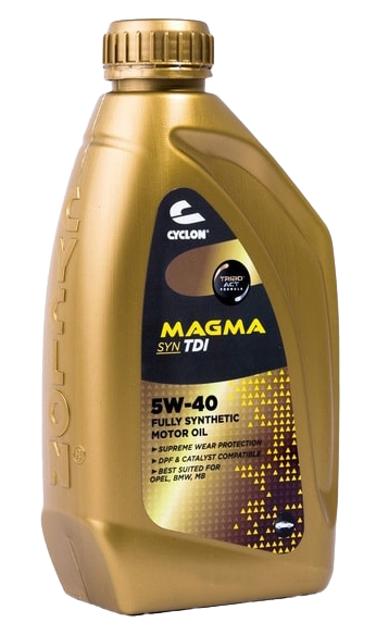 Моторное масло Cyclon MAGMA SYN TDI 5W40, 1л